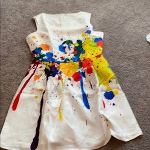 Splatter dress